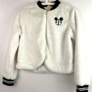 Disney Junior Womens Size Small Mickey Mouse Coat